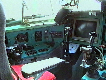 Tu-154MLL cockpit.